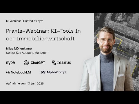 Praxis-Webinar | KI-Tools in der Immobilienwirtschaft
