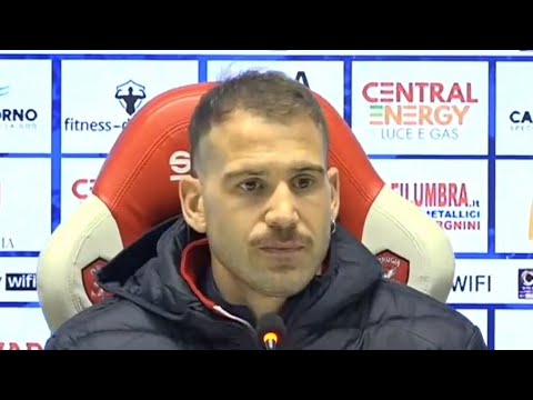 🎤 Conferenza stampa Andrea La Mantia post gara Perugia - Gubbio 