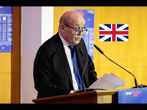 The speech of Mr. Jean-Yves Le Drian, the French Minister of Europe and Foreign Affairs in Prague