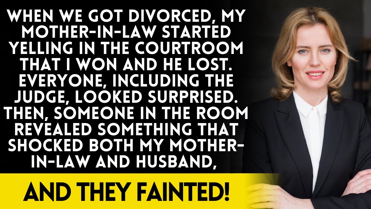 My mother-in-law took my son. She called me and yelled, "You took my son, so I took yours!"