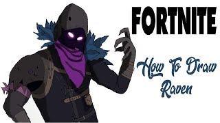 How To Draw Fortnite Raven å…è´¹åœ¨çº¿è§†é¢'æœ€ä½³ç
