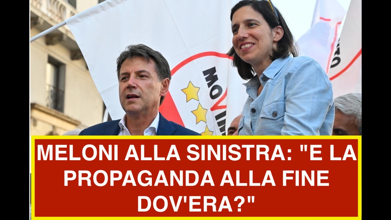 MELONI ALLA SINISTRA: "E LA PROPAGANDA ALLA FINE DOV'ERA?"