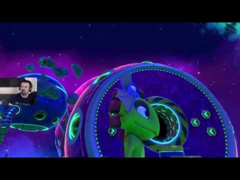 Yooka-Laylee playthrough pt71 - Water Puzzle and Electro-Ball Fun