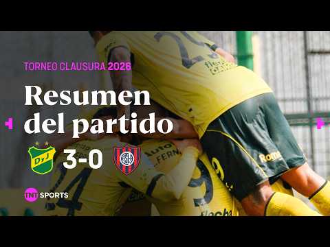 DEFENSA Y JUSTICIA GOLEÓ A SAN LORENZO| #Defensayjusticia 3-0 #Sanlorenzo | Resumen