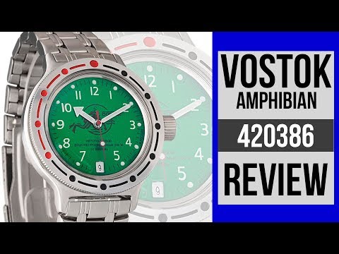 Vostok Amphibia Scuba Dude 420386 Diving Watch Review