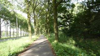 preview picture of video 'Bicycle trip: Rijksweg in Veenendaal de Klomp to Rijksweg N224 in Ede [ZAWSRDKEO part 6]'