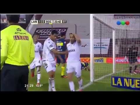 Gol de Lautaro Acosta - Lanus 1 x 0 Boca JUniors - Fecha 1 - Liga Argentina