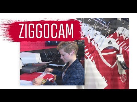 ZiggoCam: 'Veel Barcelona-fans willen nu een Ajax-shirt'