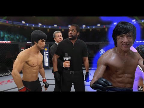 UFC 4 | Bruce Lee vs. Jackie Chan (EA Sports UFC 4)