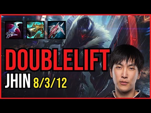 DOUBLELIFT - JHIN vs HEIMERDINGER ADC - NA Master - Patch 11.4