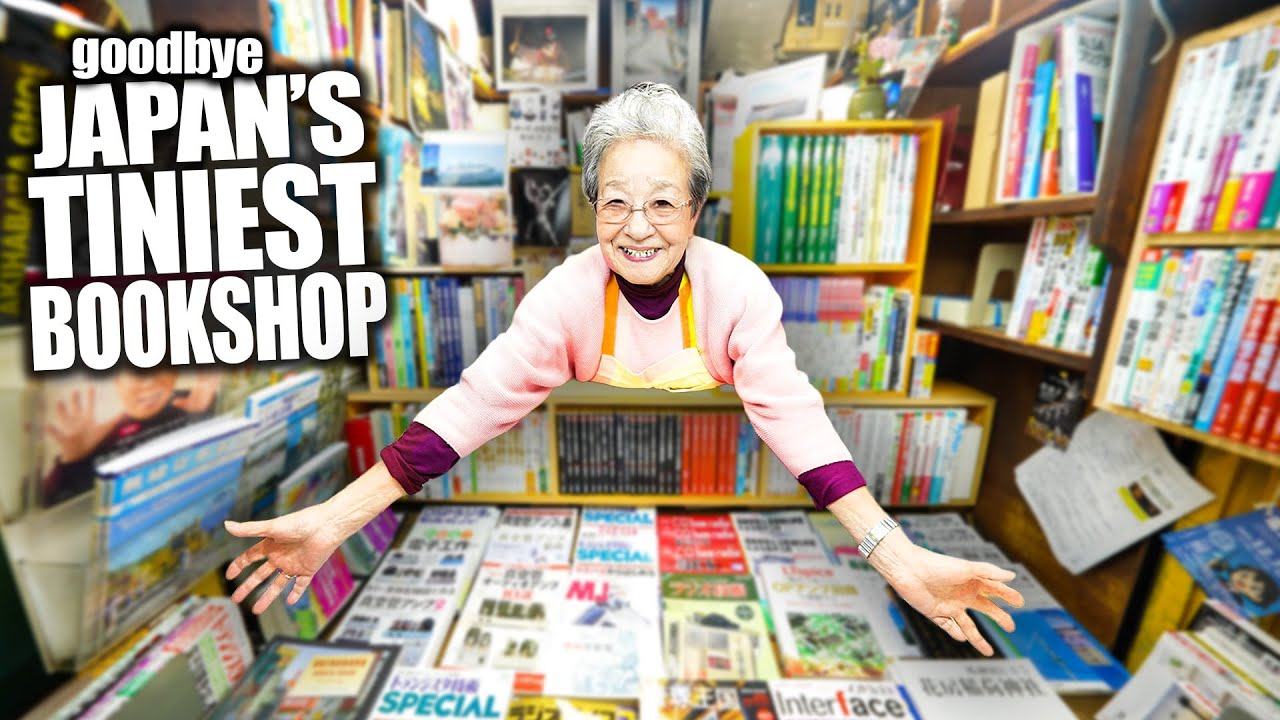 Saying Goodbye to Japan's TINIEST Book Store
