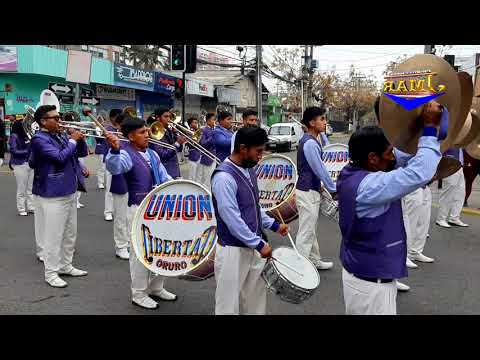 Banda UNION LIBERTAD DE ORURO en santiago de chile 2022