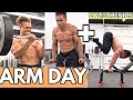 BIG ARM WORKOUT + CALISTHENICS TRAINING | Daily Gains #20