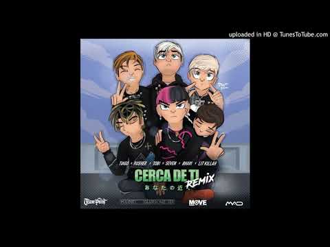 Cerca De Ti Remix - Tiago X Rusher X Tobi X bhavi x Seven kayne (audio oficial)