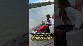EU E MINHA AMIGA INDO EMBORA DA CIDADE DEPOIS DE VAZAR NOSSAS CONVERSAS DE WHATSAPP