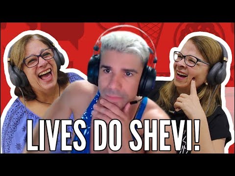 IDOSOS REAGEM A COISAS QUE ACONTECEM NA LIVE DO SHEVI - UM GAMER ALEATÓRIO