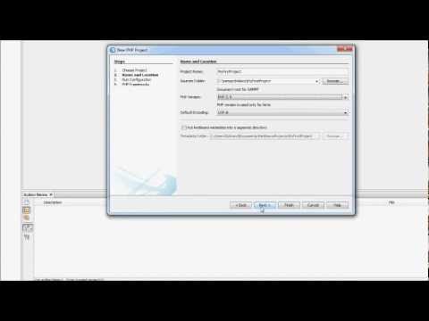 Netbeans Php Tutorial Hello World 2