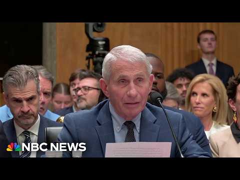 Fauci pleads fifth during Covid hearing