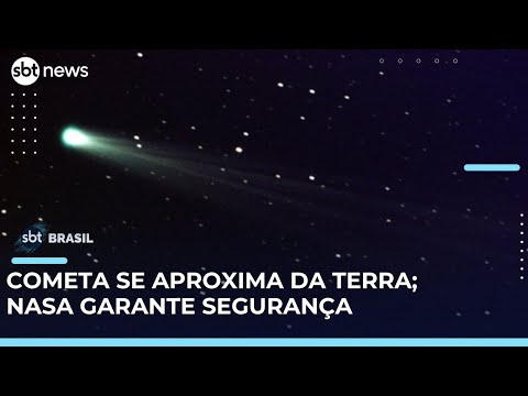 Cometa 3I Atlas não representa risco à Terra, dizem cientistas  | #SBTBrasil