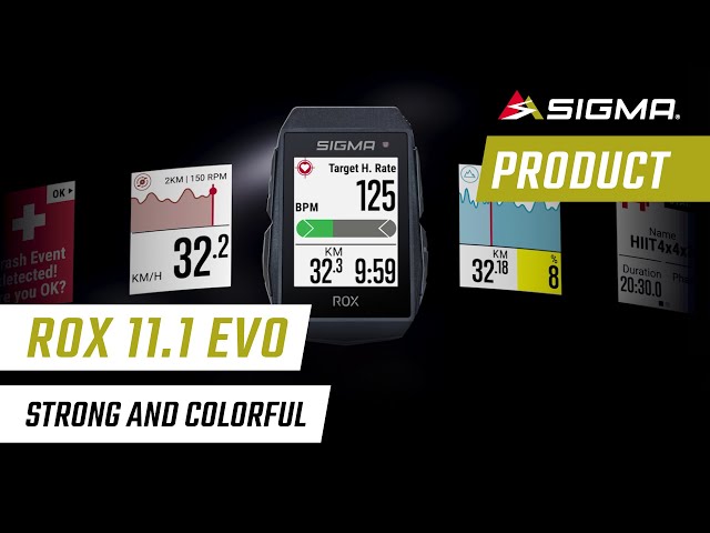 Video teaser for SIGMA SPORT // ROX 11.1 EVO - STRONG AND COLORFUL (DE)