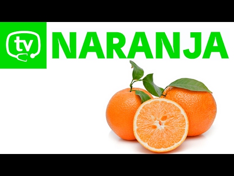 Las propiedades de la naranja