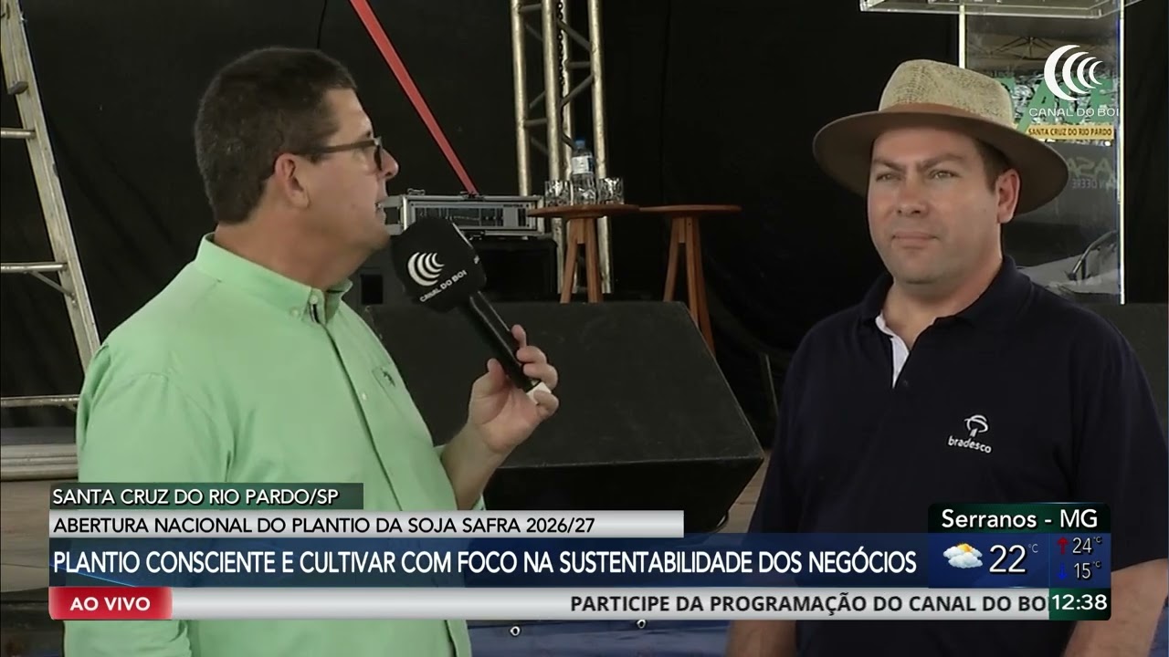 Abertura do plantio da soja destaca sustentabilidade e planejamento