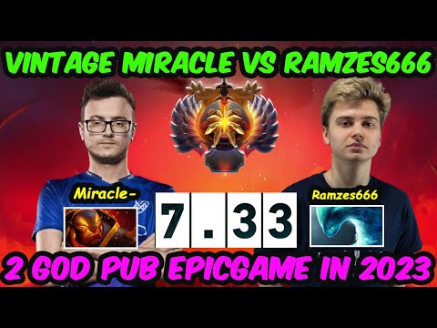Nigma Miracle Ember Spirit vs Ramzes666 Morphling - Vintage Rival Epic Battle in 7.33 New Patch Dota