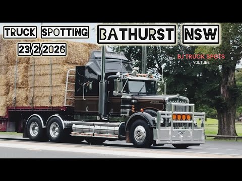 Truck Spotting Bathurst NSW 23/2/2026 #trucking 
