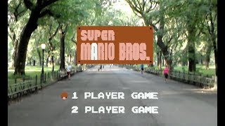 Super Mario Bros Recreated as Life Size Augmented Reality Game