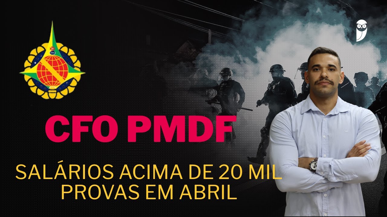 CFO PMDF - Concurso retomado e inscrições reabertas!
