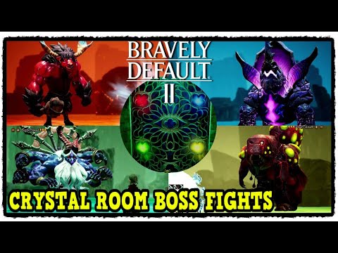 Bravely Default 2 Crystal Room Boss Fights Chapter 5 Musa Crystals Resting Place