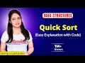 7.6 Quick Sort in Data Structure | Sorting Algorithm | DSA Full Course