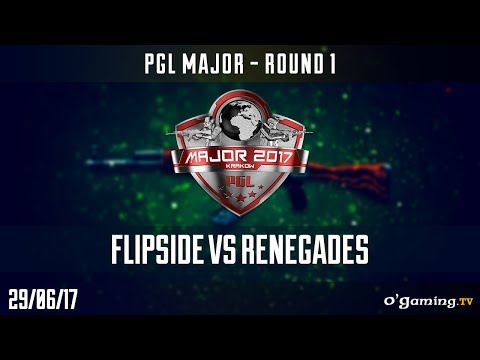 Flipside vs Renegades - PGL Major Krakow Qualifier 2017 - Round 1 - CS GO