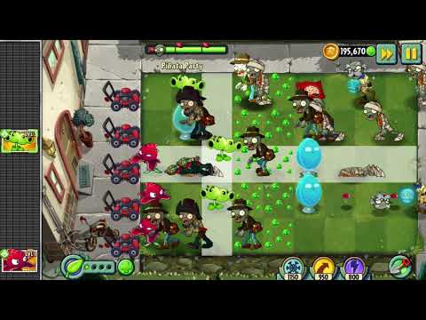 Plants vs Zombies 2 gameplay - Piñata Party - 8/9/2021