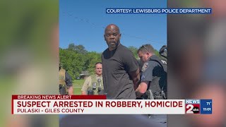 Suspect arrested after robbery turns deadly in Lewisburg