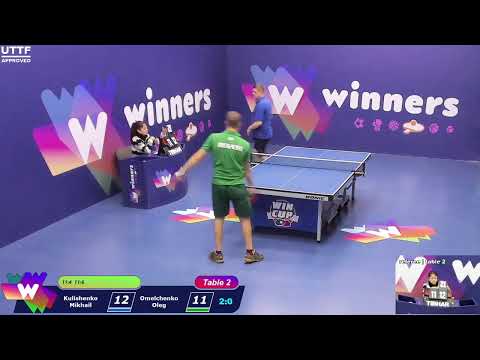 WINners CUP table 2  02.01 Kulishenko Mikhail - Omelchenko Oleg 11:30