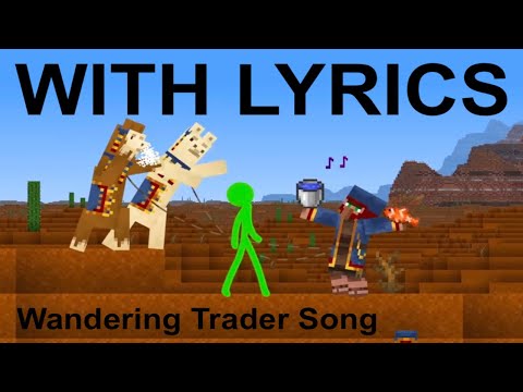 Wandering Trader Song (With Lyrics [Fanmade]) -- Noteblock Universe by @alanbecker