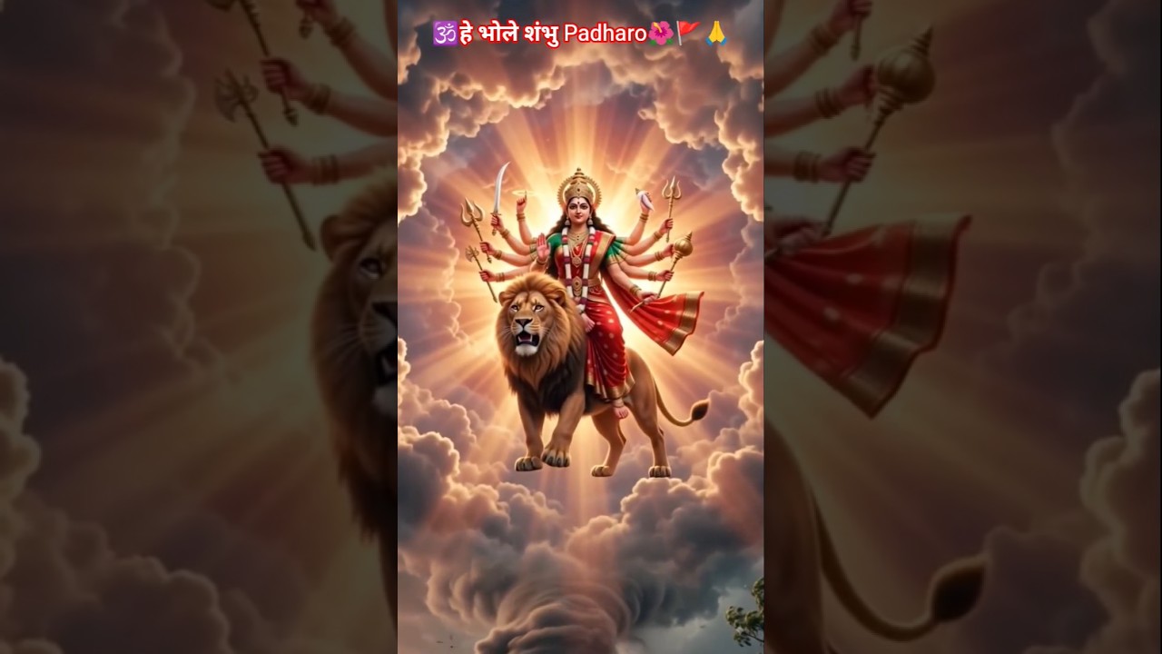 🕉हे भोले शंभू पधारों 🌺🚩🙏#sorts #bhakti #shiv #maadurga  #hanuman #sort
