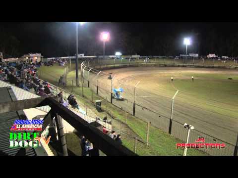 2013 Easter Sprintcar Trail Rd 2 - Lightning Sprints Heat 2