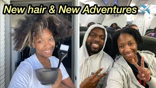 Changing my hair...again, Baby Showers and Traveling |Vlog # 9