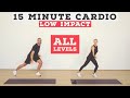 Fun 15 Minute Low Impact No Equipment Cardio Resistance Home Workout
