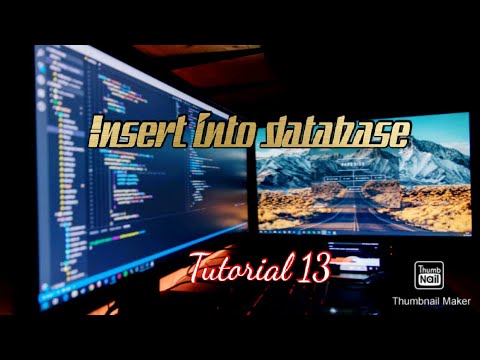 Insert Data Into Mysql Database Using Java Creating Tablecomboboxradiobutton Tutorial 13