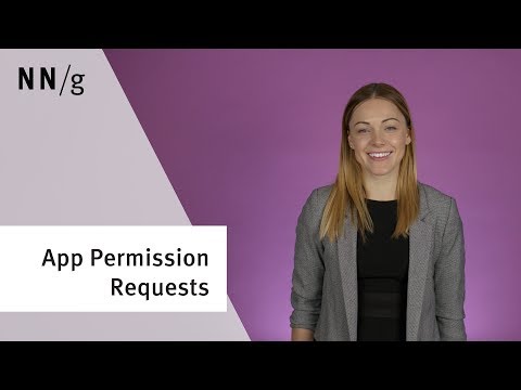 3 Design Considerations for Effective Mobile-App Permission Requests - NN/G