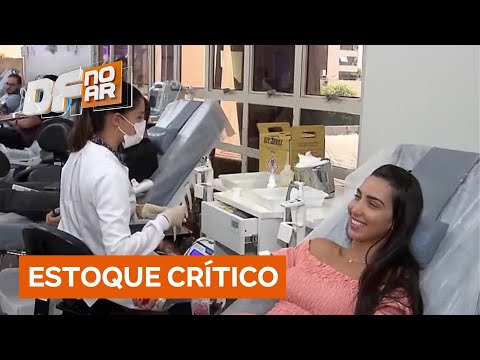 Hemocentro de Brasília faz apelo por doações urgentes de sangue O negativo | DF no Ar