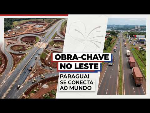 A OBRA QUE TRANSFORMAR O LESTE DO PARAGUAI  Los Cedrales e a nova conexão internacional do país 🇵🇾