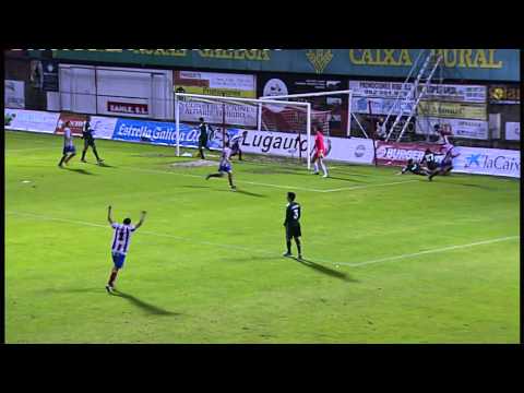 La Liga | Gol de Víctor Díaz (1-0) en el CD Lugo-Real Madrid Castilla | 14-12-2012 | J18