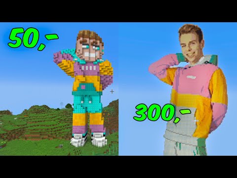 Betaler fremmede for at bygge mig i Minecraft