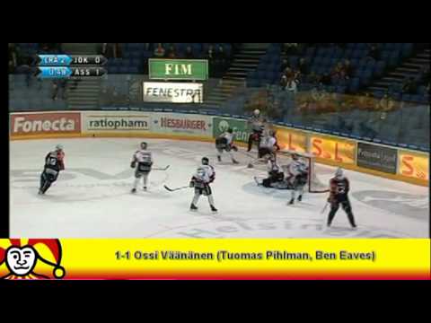 Jokerit-Ässät-ottelun maalit 18.1.2011