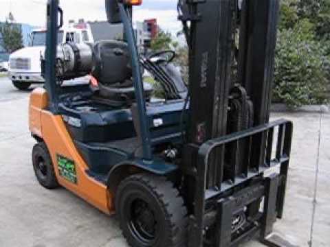 TOYOTA 2.5t LPG Forklift with Container Mast