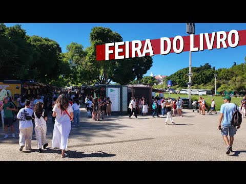 Afternoon Walk 📚 Exploring Lisbon Book Fair 2024 🇵🇹 Feira do Livro